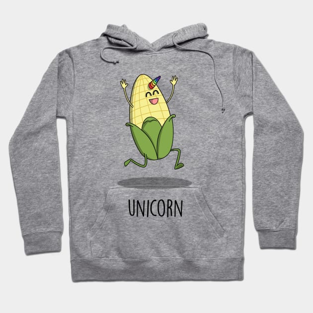 Unicorn Hoodie by Mongedraws